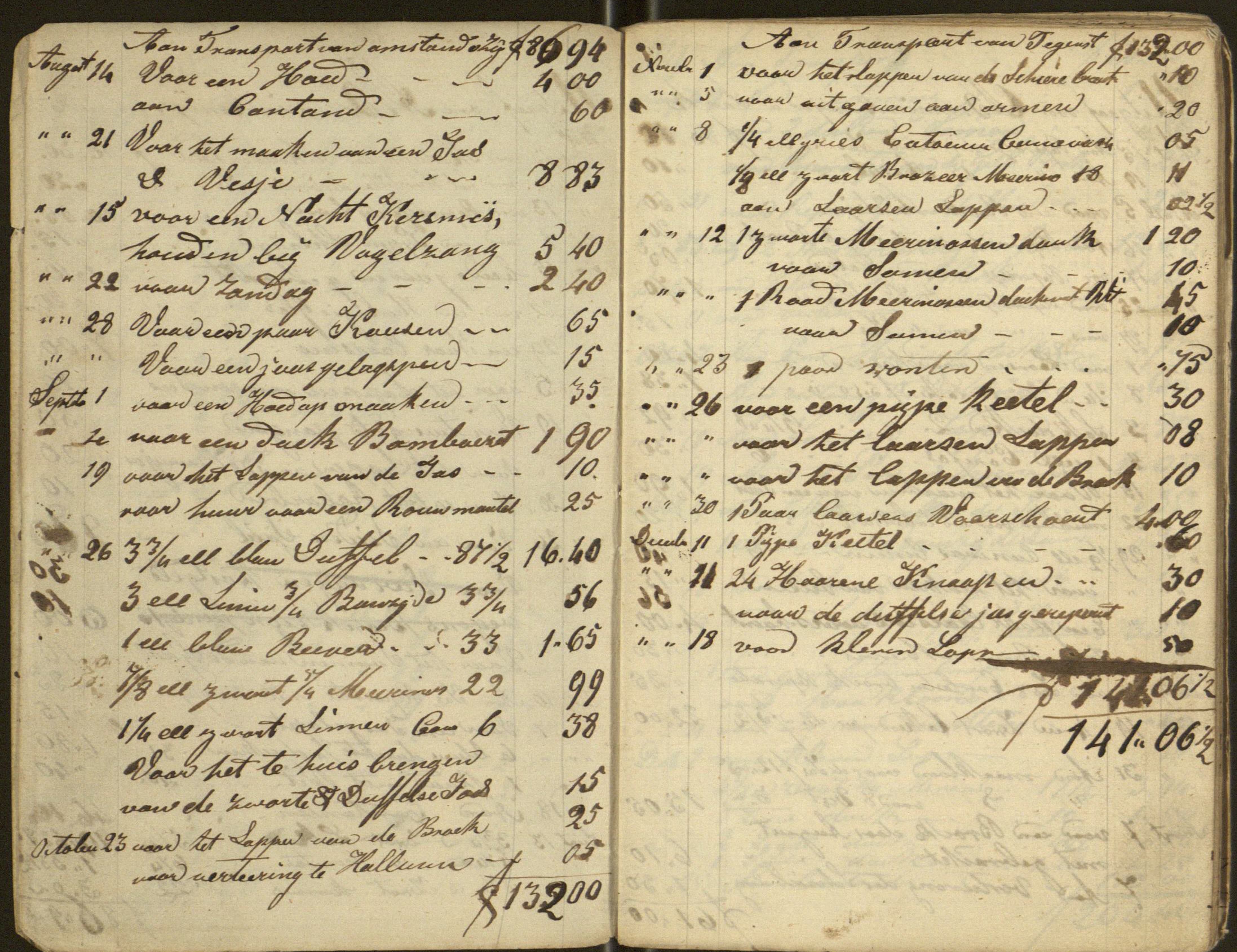 DCM 109531 Kassenbuch 1841