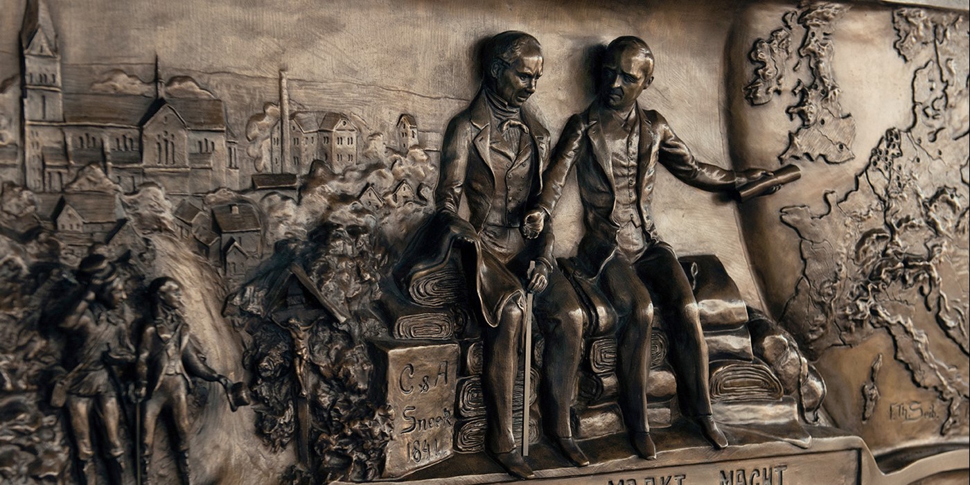 Cofra Bronze Commemorating Founding Fathers