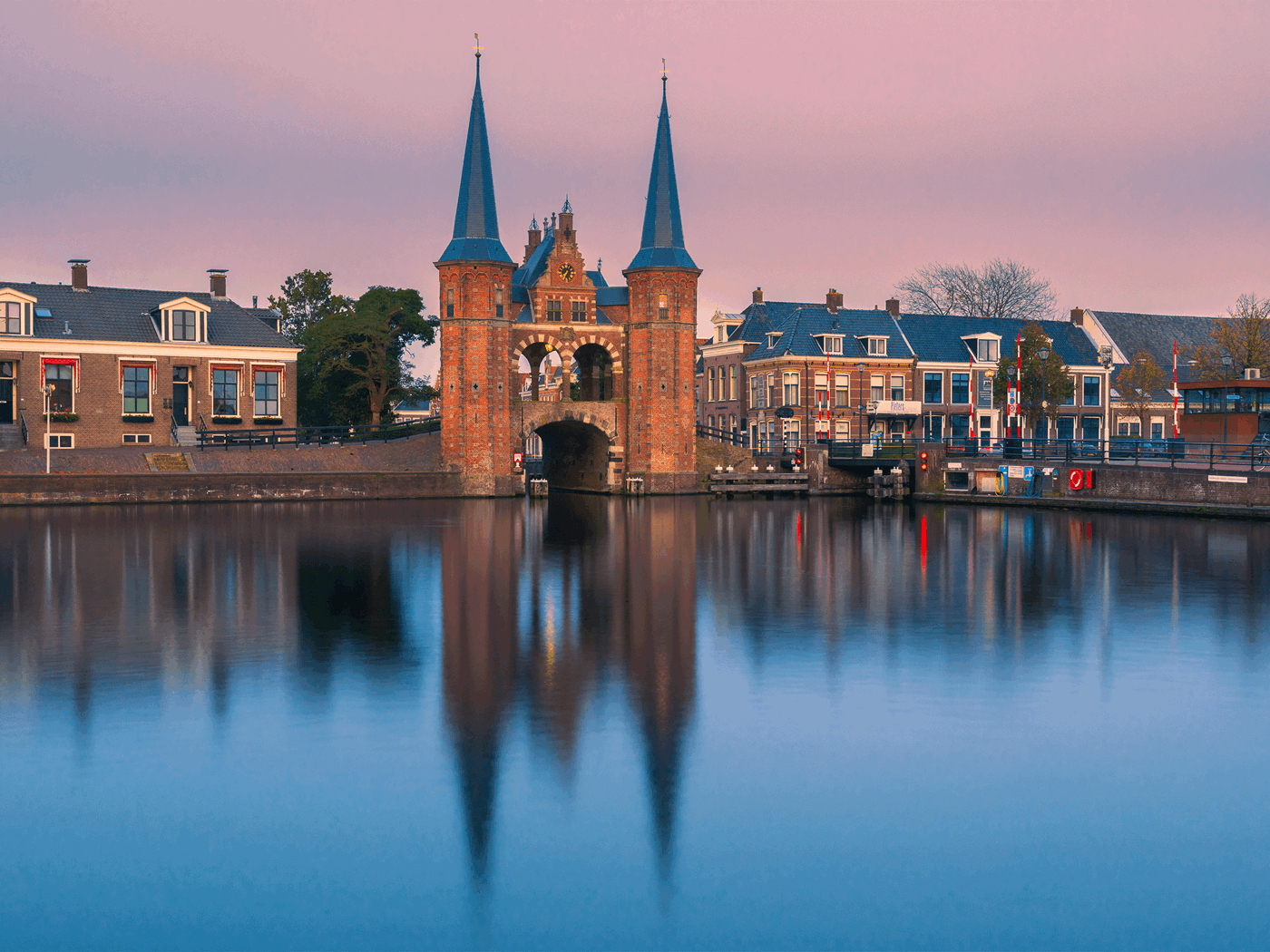 The Waterpoort In Sneek, The Netherlands